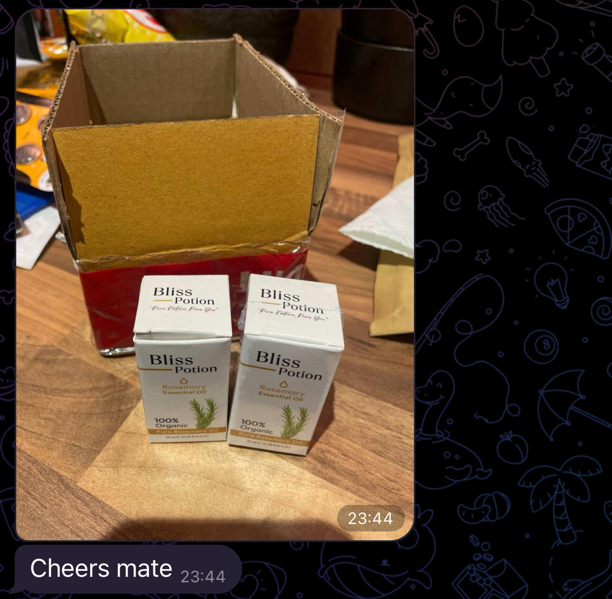 Customer review — cheers mate